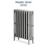 CI-RC660-SIL-010 - Richmond Silver 4 Column Victorian Cast Iron Radiator H660mm x W1146mm CI-RC660-SIL-010 - Richmond Silver 4 Column Victorian Cast Iron Radiator H660mm x W1146mm